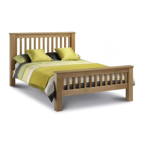 Bed with High Foot End