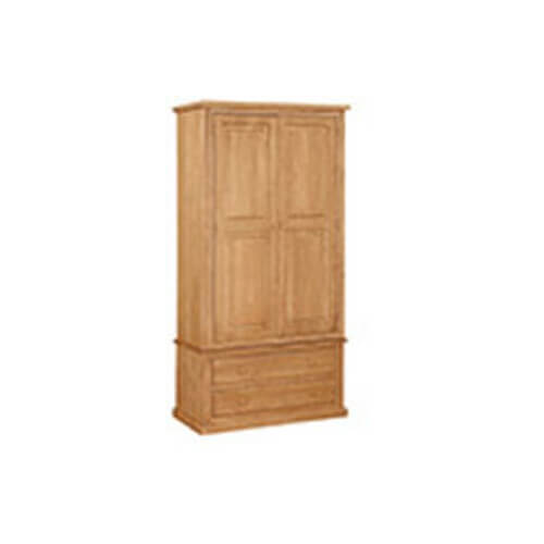 Double Wardrobe with 2 Drawers