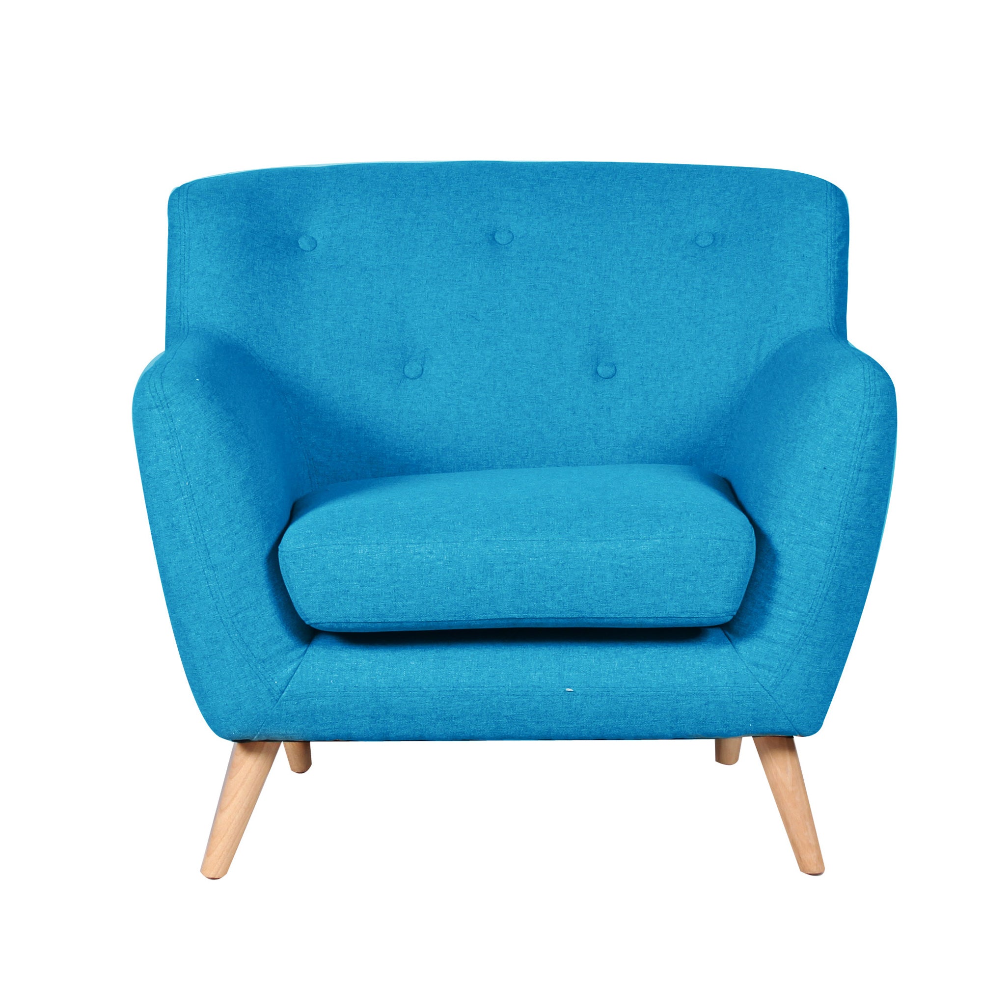 Fabric Armchair Teal