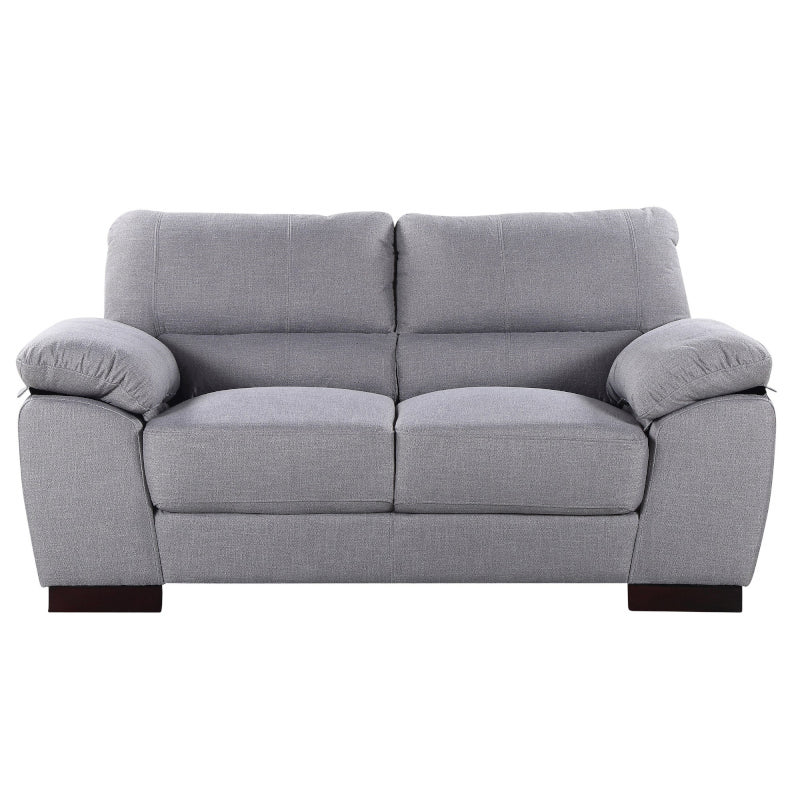 Fabric 2 Seat Sofa Grey