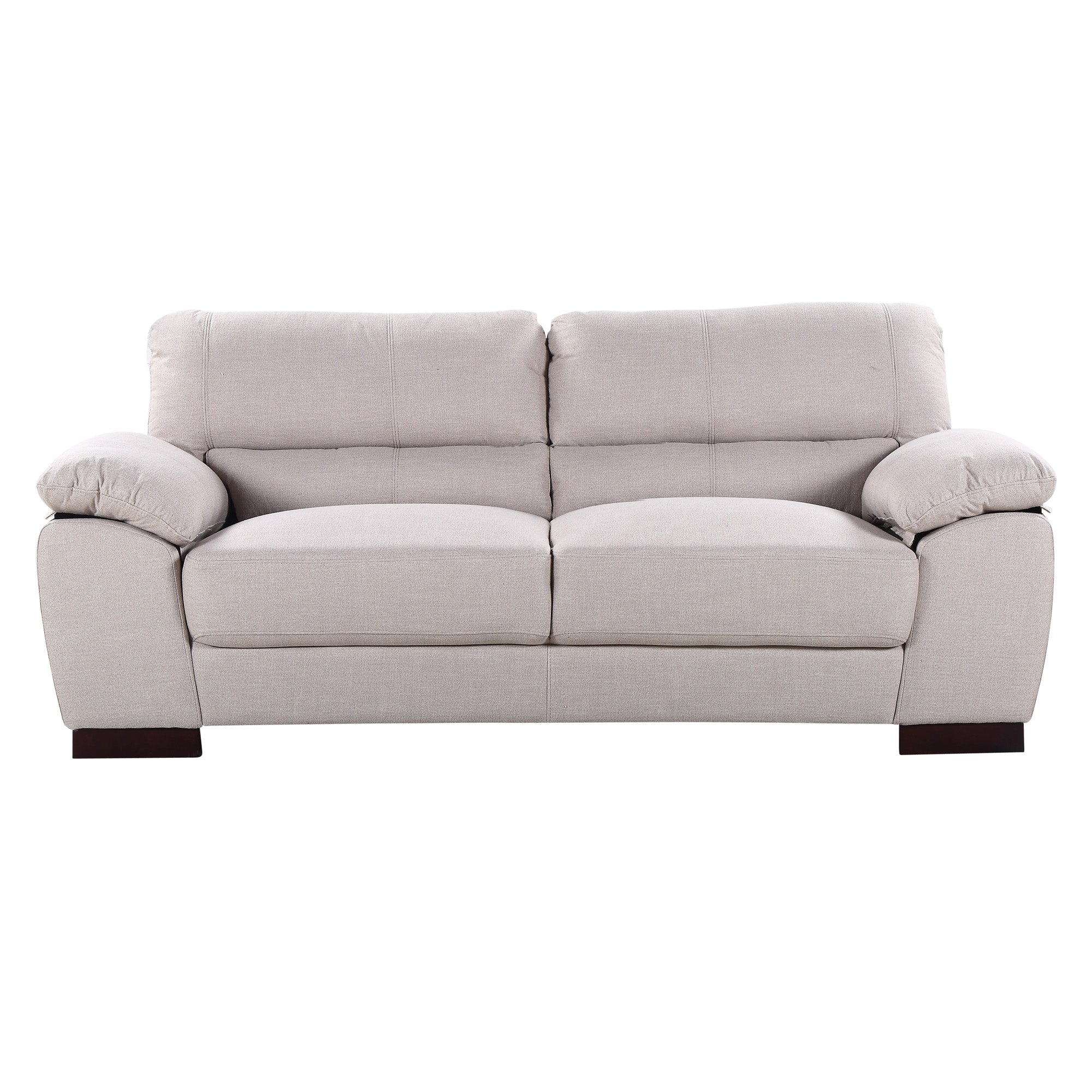 Fabric 3 Seat Sofa Sand