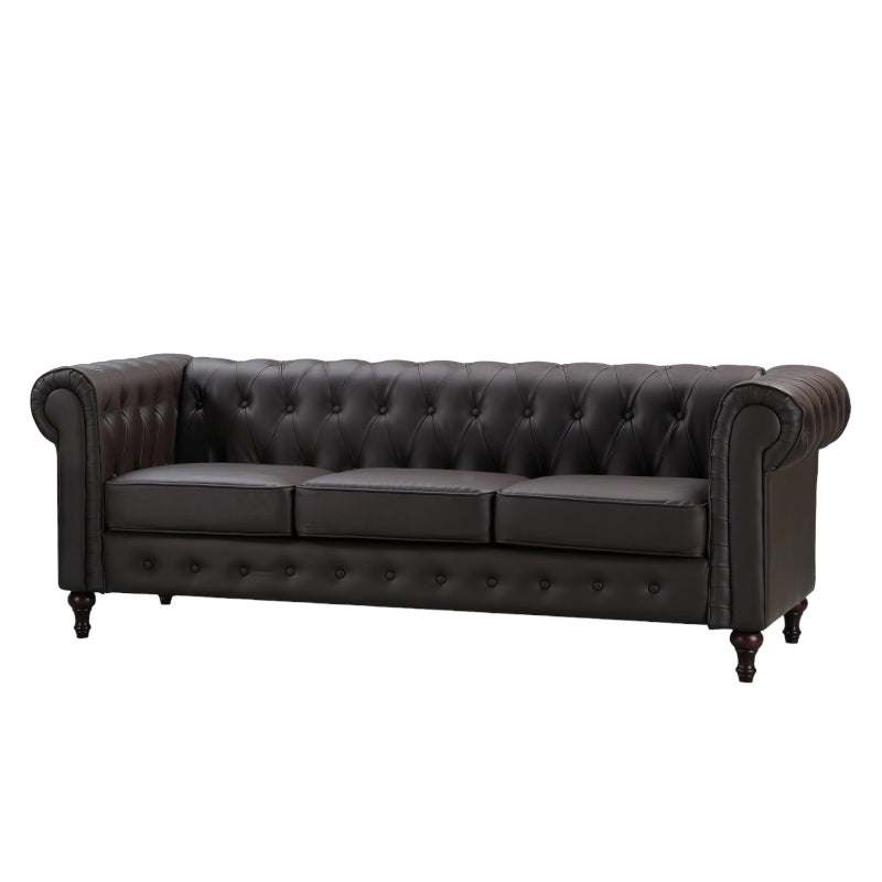 Leather 3 Seat Sofa 1209