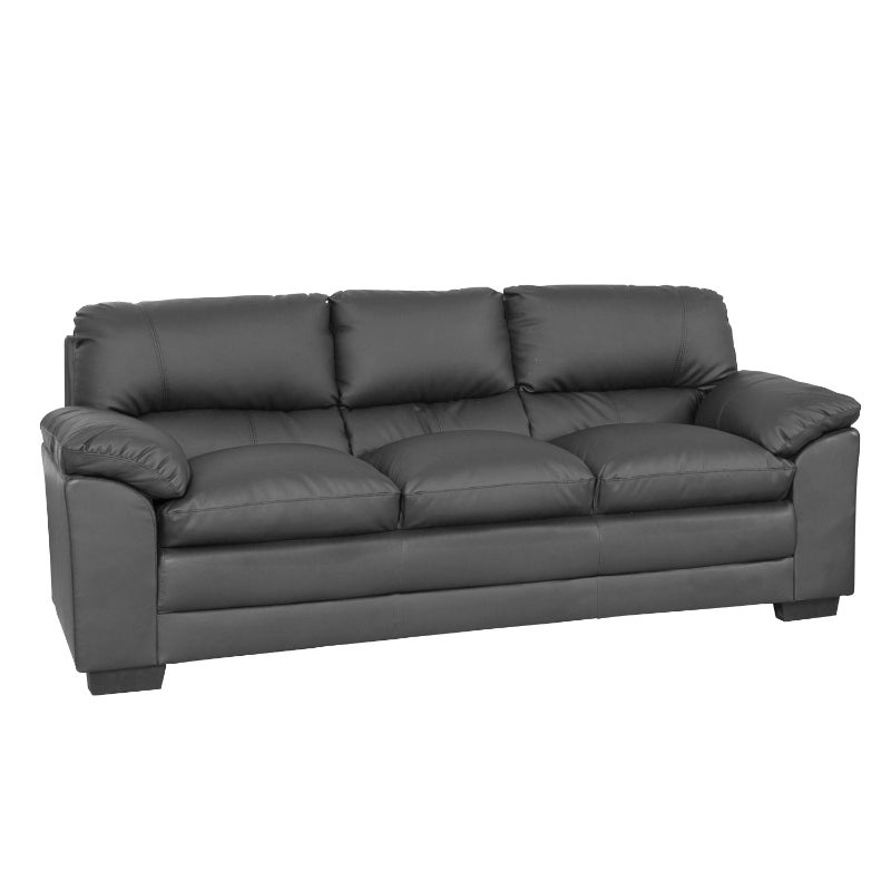 Leather 3 Seat Sofa 6071