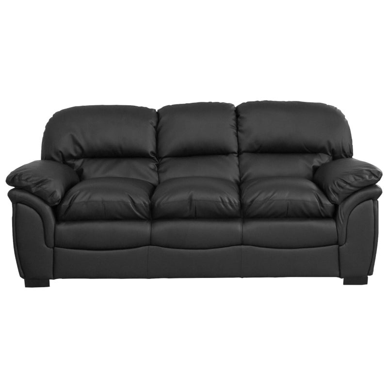 Leather 3 Seat Sofa 90150